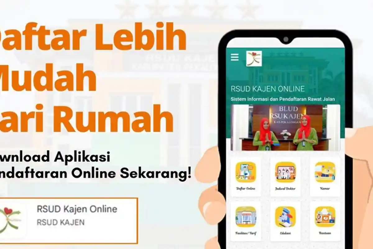Tips Hindari Antrean di RSUD Kajen Pekalongan, Pasien Disarankan Daftar Online Melalui Aplikasi Ini
