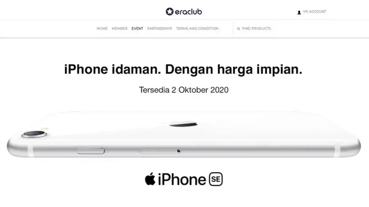 iPhone Idaman dengan Harga Impian, Mulai 2 Oktober iPhone SE 2020 Dijual di Indonesia