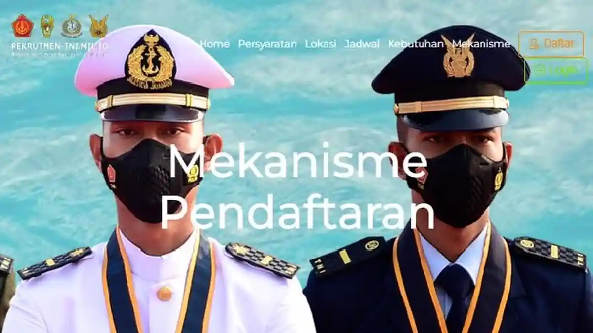 Cara Daftar Perwira Prajurit Karier TNI 2023, Akses rekrutmen-tni.mil.id