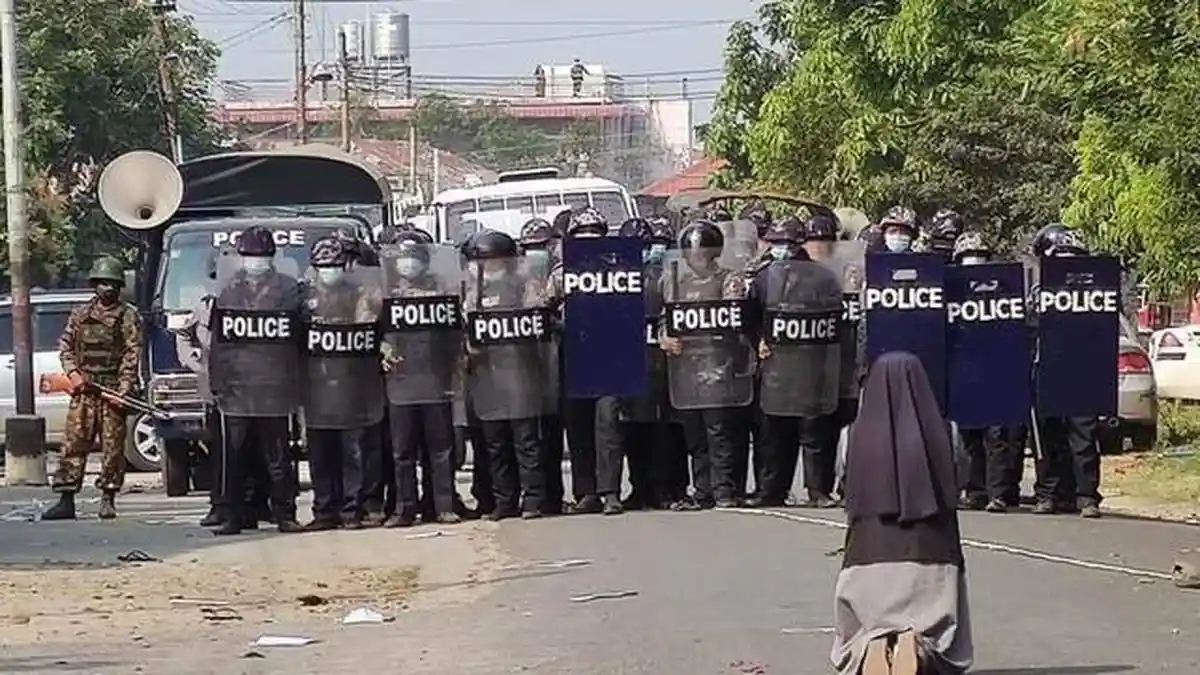 Pengakuan Polisi Myanmar, Diperintah Tembak & Siksa Demonstran: Saya Tak Bisa Tembak Bangsa Sendiri