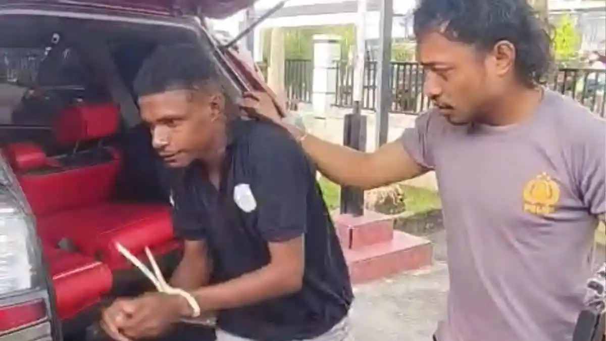 Polisi Bekuk Pemuda di Sorong Usai Gasak Uang Kotak Amal Rp4 Juta: Dipakai Senang-senang