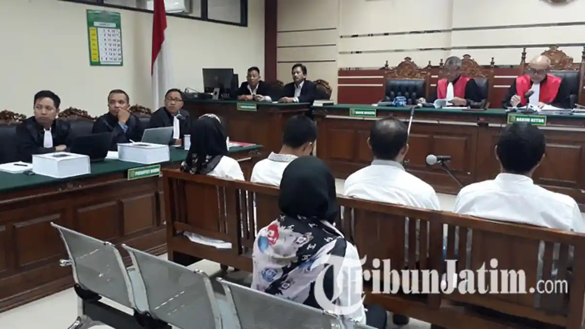 Sidang 6 Mantan Anggota DPRD Kota Malang, Suprapto hingga Zainuddin Divonis 4 Tahun 2 Bulan Penjara