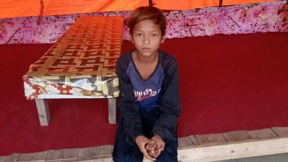 Ipan, Bocah Asal Muara Dua OKU Sumsel Mengaku 'Dibuang' di Pesawaran Lampung