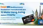 Debit BRI Multicurrency: Transaksi Luar Negeri Bebas Ribet, Tanpa Biaya Konversi!