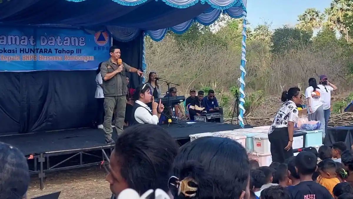Keluarga Baru Penyintas Lewotobi Berhak Dapat Huntap, Kepala BNPB Minta Jangan Dipersulit