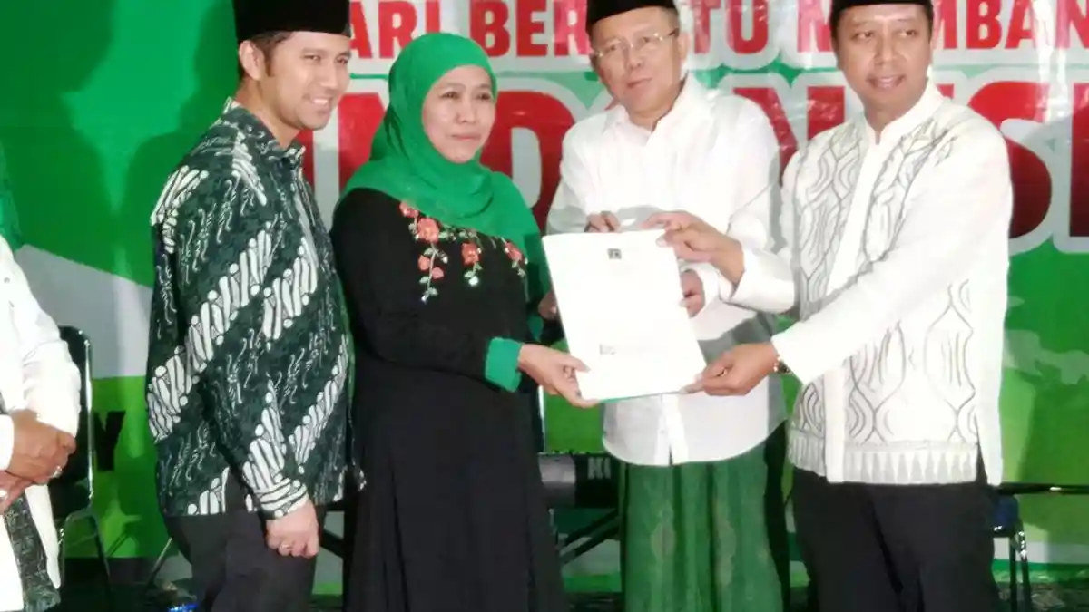PPP Resmi Usung Khofifah-Emil di Pilkada Jawa Timur