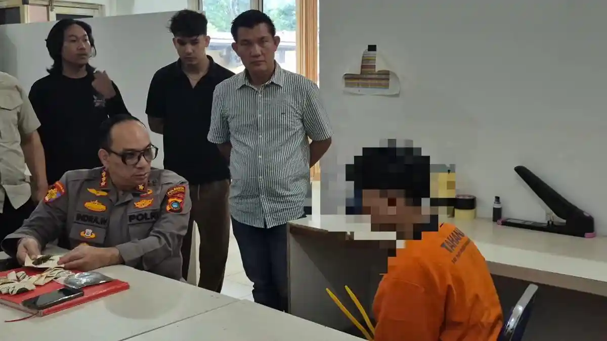 Dua Pria di Pangkalpinang Simpan Ganja Diringkus Polisi, Barang Bukti Ditemukan 117,70 Gram - Bangkapos.com