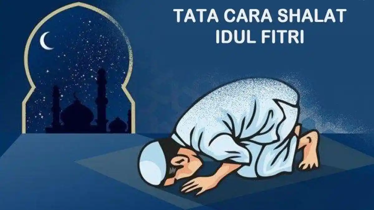 Bacaan Sholat Idul Fitri - Ini Niat Shalat, Doa Iftitah dan Bacaan di Sela-sela Takbir