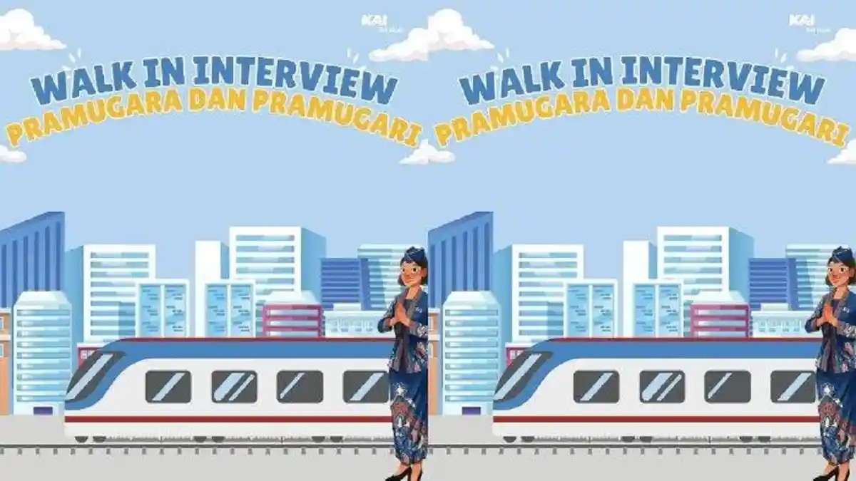 Lowongan Kerja Posisi Pramugara dan Pramugari KAI, Ini Jadwal Walk In Interview dan Syaratnya