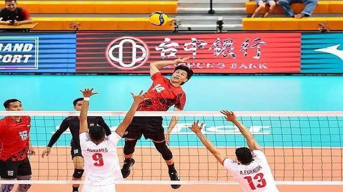 Live Moji TV dan Streaming Jadwal Voli Putra AVC Challenge Cup 2023 Indonesia vs Kazakhstan