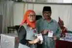 Cawali Kota Batu Gus Din Coblos di TPS 11