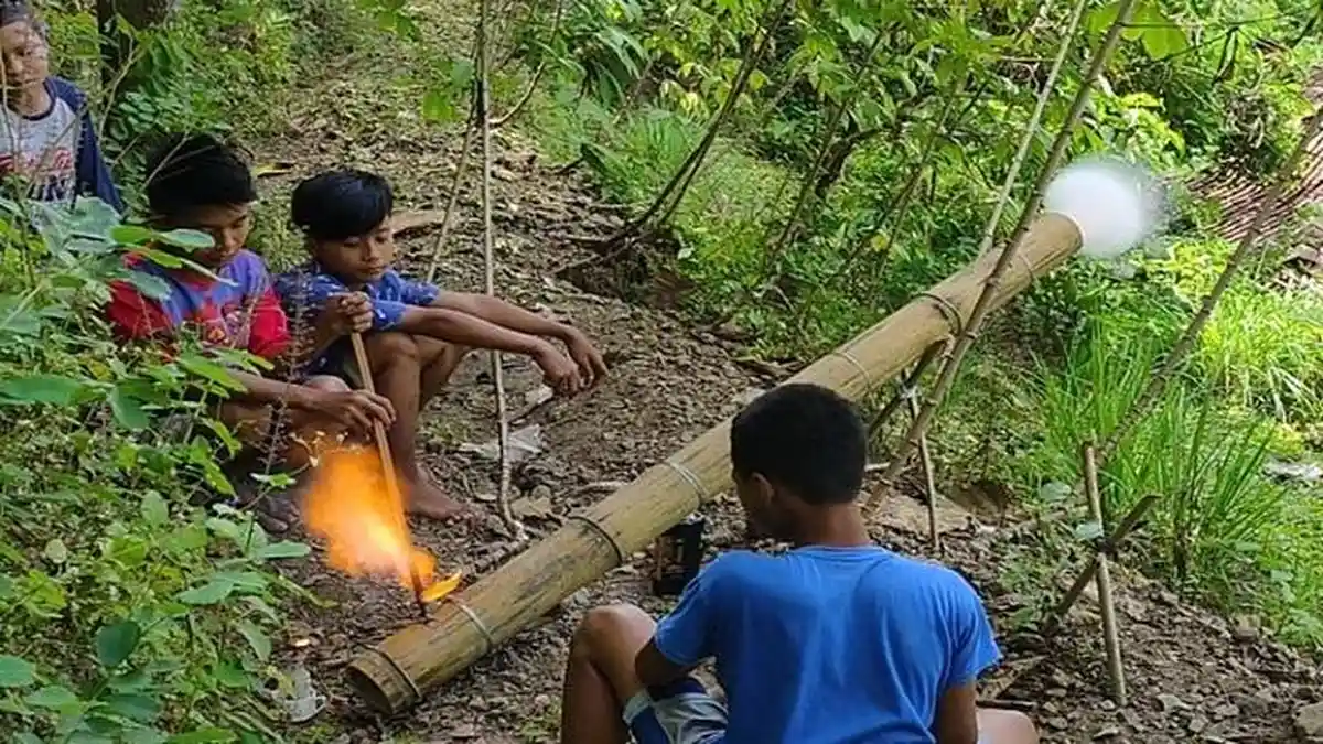 Polisi Belum Terima Laporan Terkati Bocah di Ngada yang Terbakar Akibat Terkena Api Meriam Bambu