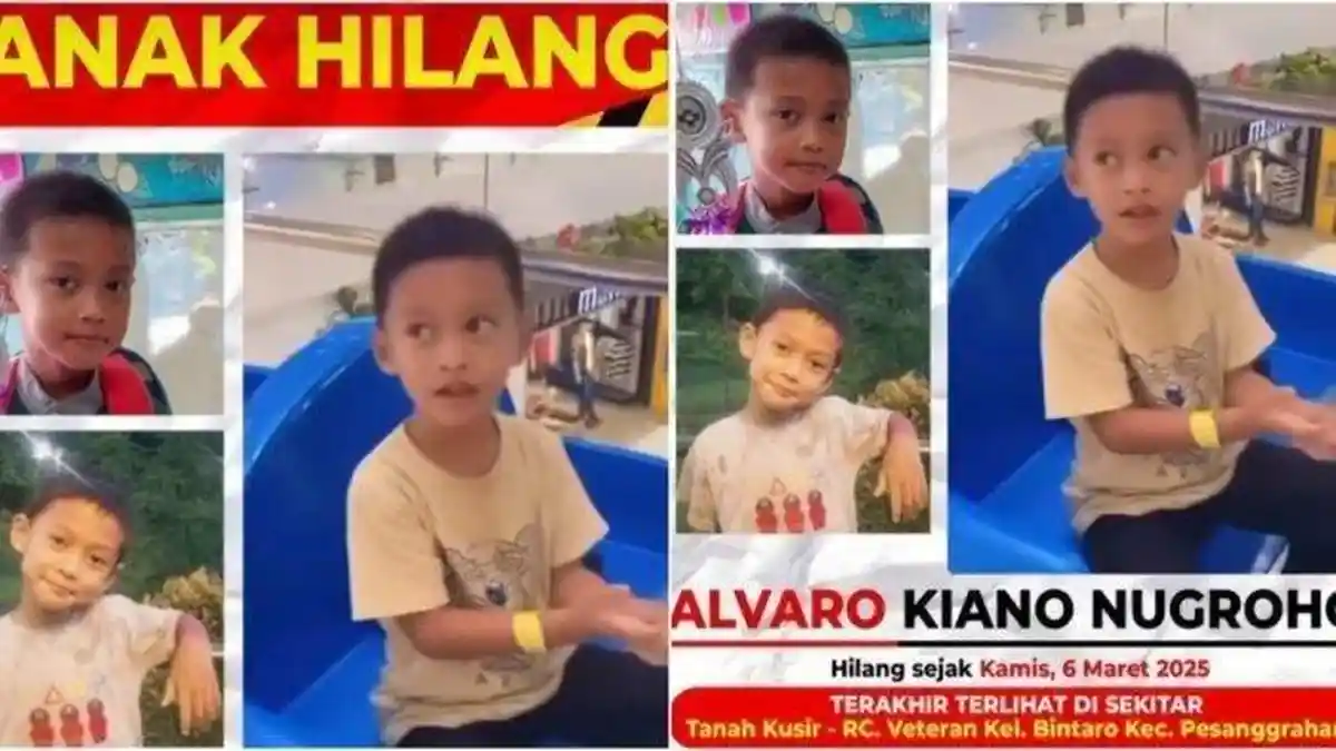 Alvaro Kiano Ditemukan Meninggal, Bocah Sempat Dinyatakan 8 Bulan Hilang, Pelaku Sudah Diamankan
