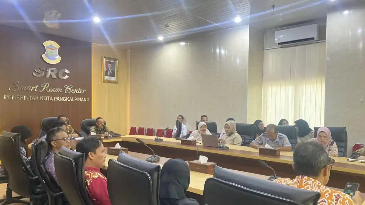 Rapat Sosialisasi MBG Pemkot Pangkalpinang, Bahas Sinkronisasi Tugas dan Evaluasi Progres Lapangan