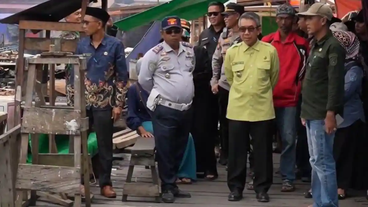 Dermaga Pasar Sangkulirang Kutim akan Dibangun Usai Kebakaran