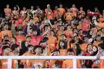 Nekat Away! Pusamania Tanpa Atribut Dukung Borneo FC vs PSM Makassar di Parepare