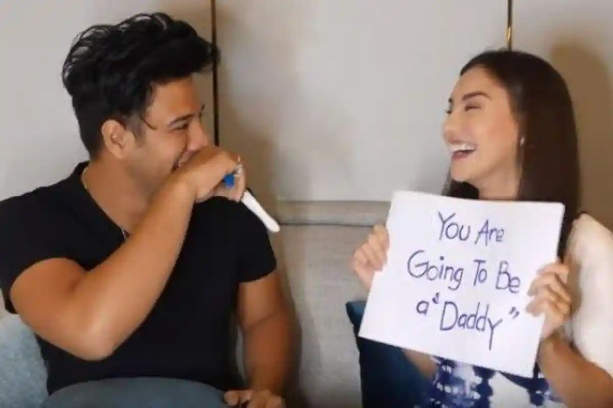 Penampakan Calon Anak Kembar Ammar Zoni dan Irish Bella Akhirnya Diperlihatkan