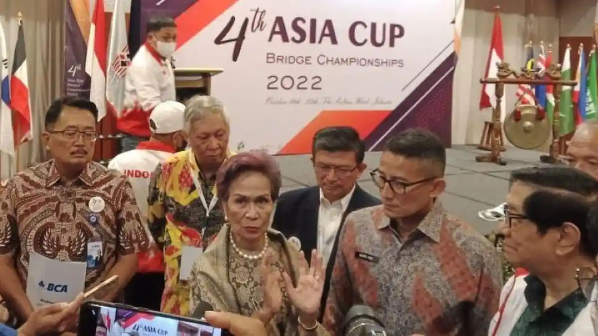 The 4th Asia Cup Bridge Championship: Miranda S Goeltom Optimis Indonesia Dapat Emas