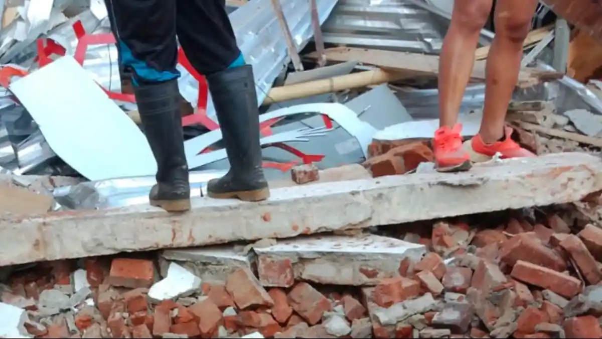 Identitas Warga Manado Meninggal Tertimpa Bangunan Kanopi Koni saat Gempa Bumi