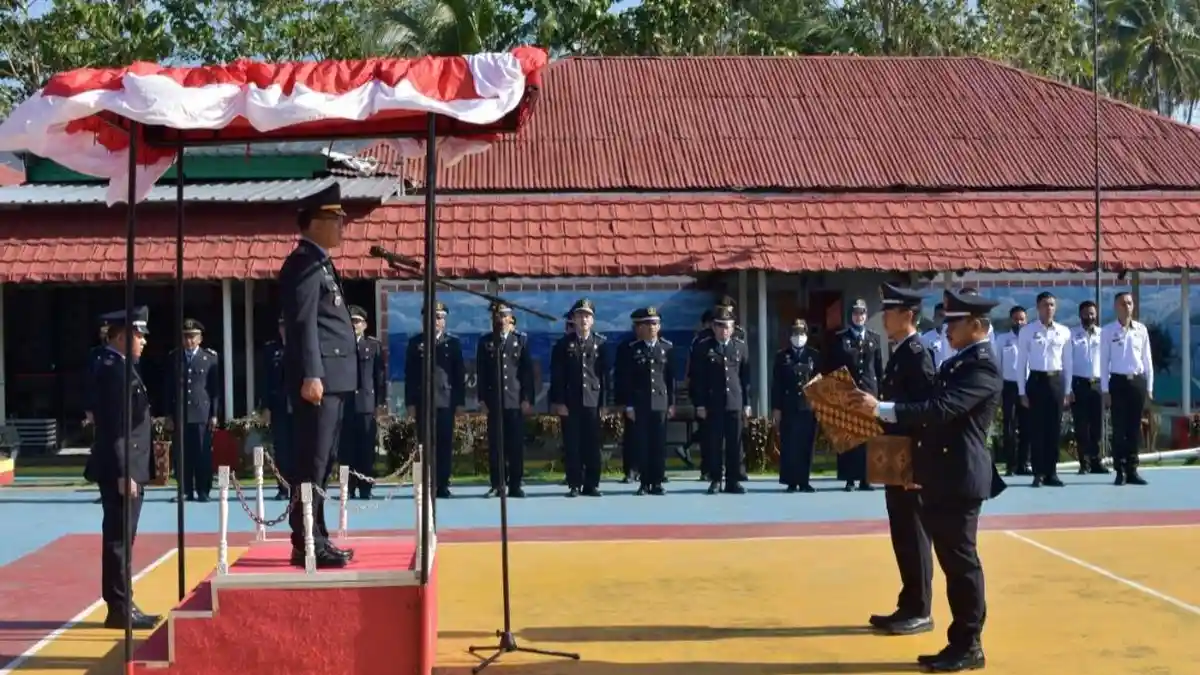Peringati HDKD ke-77 Kemenkumham, Karutan Pinrang Minta Jaga Kepercayaan Publik