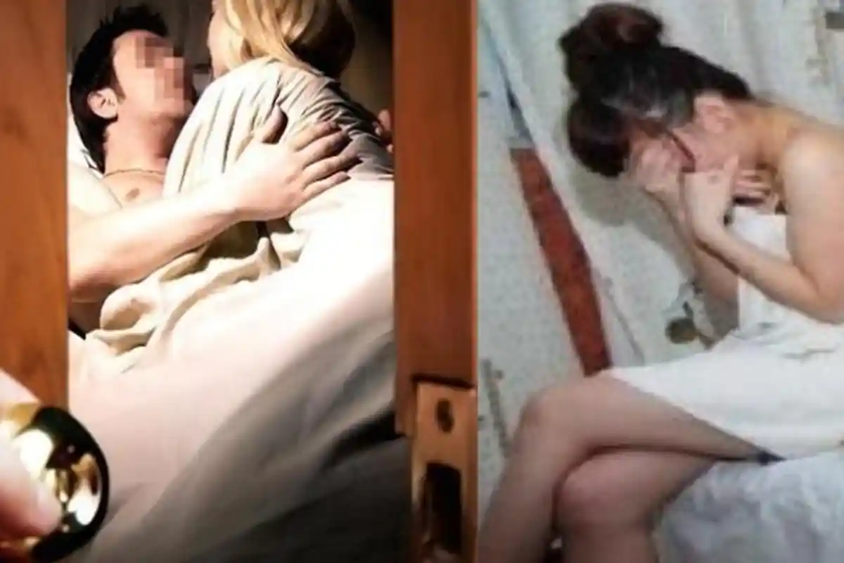 Detik-detik Pria Pergoki Istri Selingkuh di Hotel, Berzina bareng Pria Paruh Baya, Tangis MN Disorot