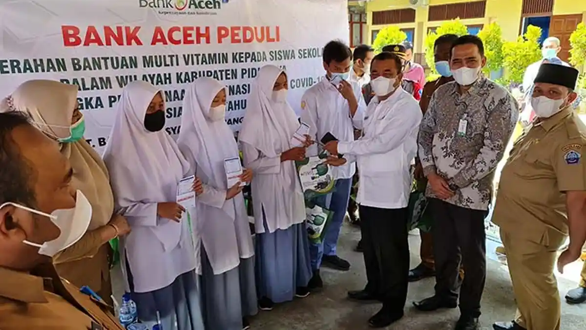 Pemkab Pidie Jaya Launching Vaksinasi Massal Untuk Remaja