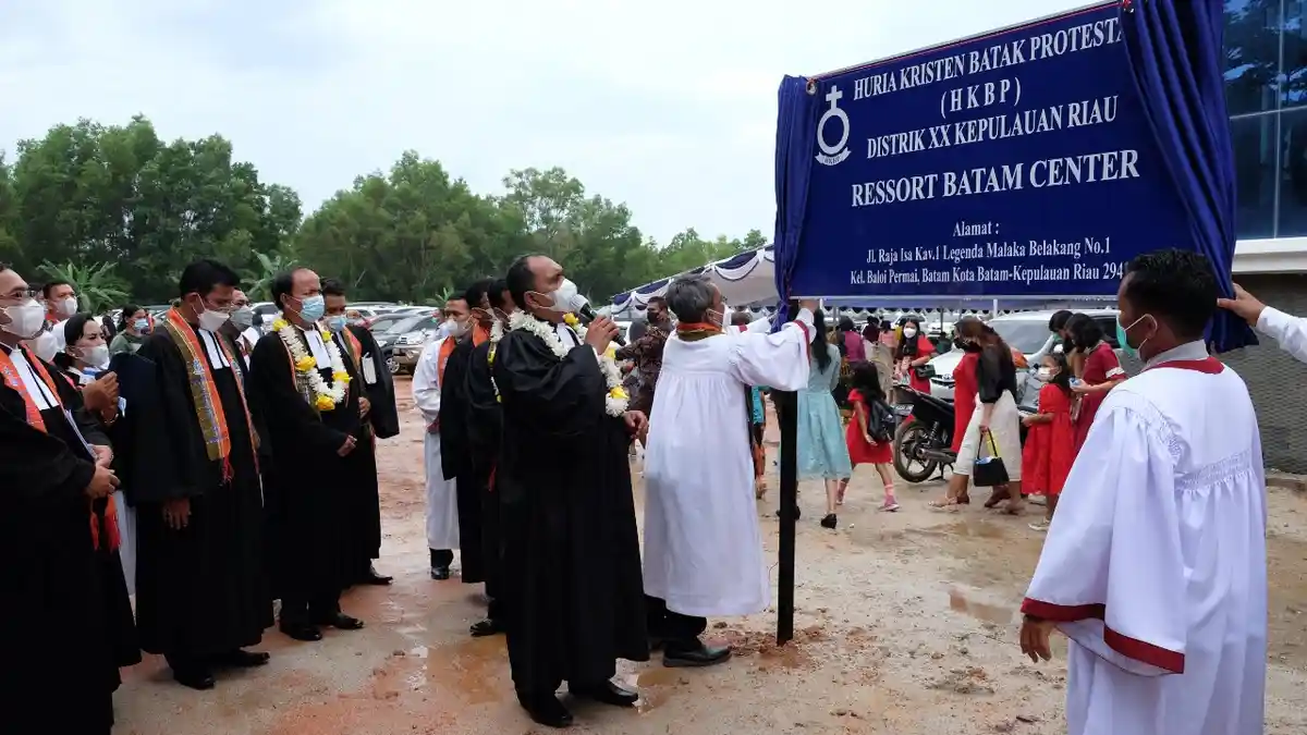 Gereja HKBP Ressort Batam Center Diresmikan