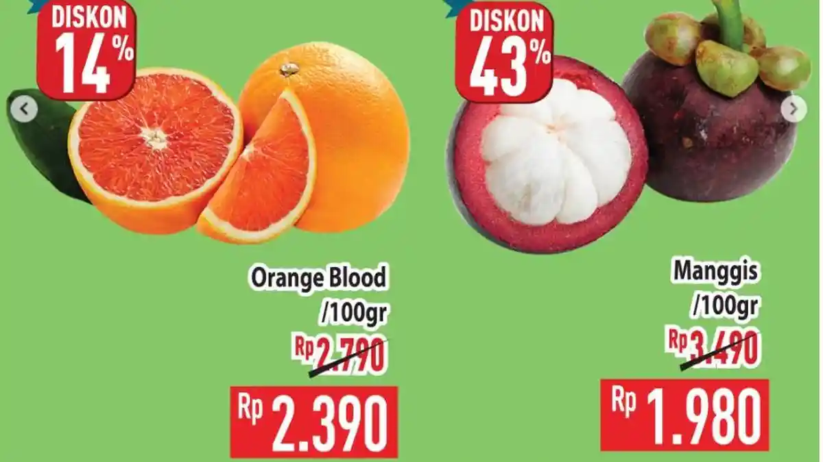 PROMO Hypermart Besok 12 September 2023 Awal Pekan MURAH Terus, Borong Manggis Diskon 43 Persen