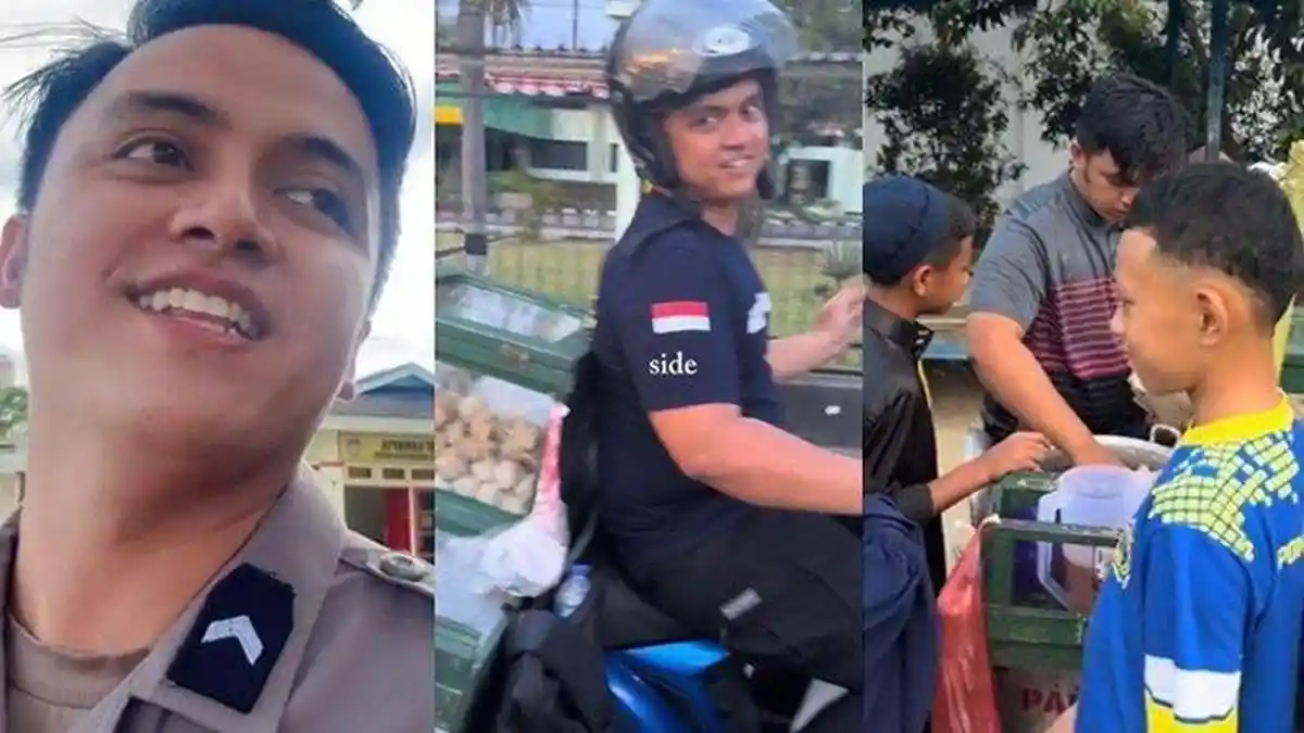 Bripda Daffa Sosok Penjual Siomay, Dikira Intel Sedang Nyamar Padahal Cari Nafkah