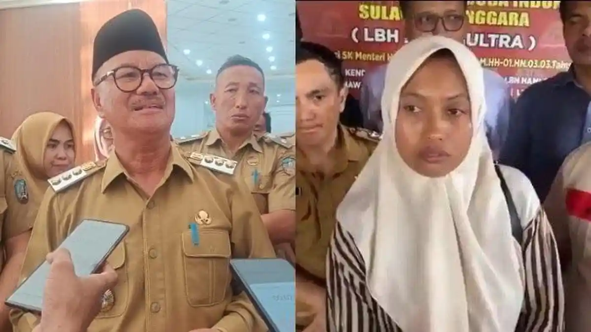 Guru Supriyani, Aipda WH dan Istri Saling Memaafkan Saat Dipertemukan Bupati Konawe Selatan