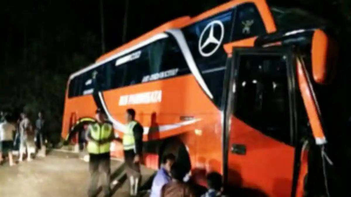 Bus Pariwisata dari Surabaya Celaka di Magetan, 2 Orang Tewas dan Belasan Lainnya Luka