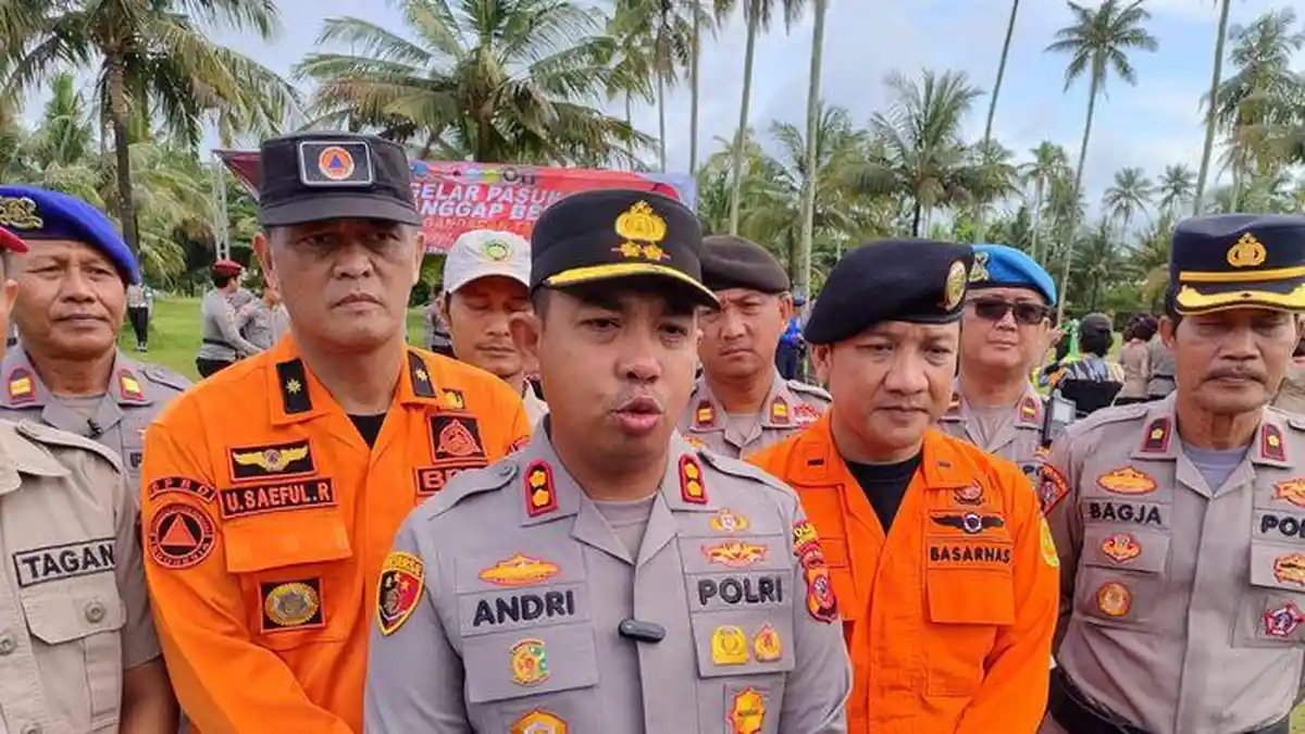 Waspada Cuaca Ekstrem, Polres Pangandaran Gelar Apel Siaga Tanggap Bencana