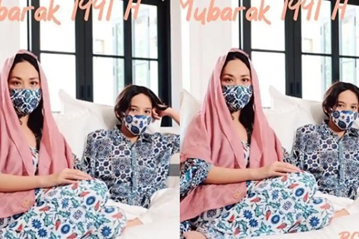 BCL Kompak Bareng Noah Sinclair Rayakan Lebaran Idul Fitri di Rumah, Ada Foto Ashraf Sinclair