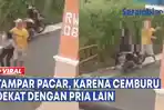 VIDEO - VIRAL, Pelajar Tampar Pacarnya, Pelaku Cemburu Korban Dekat dengan Pria Lain