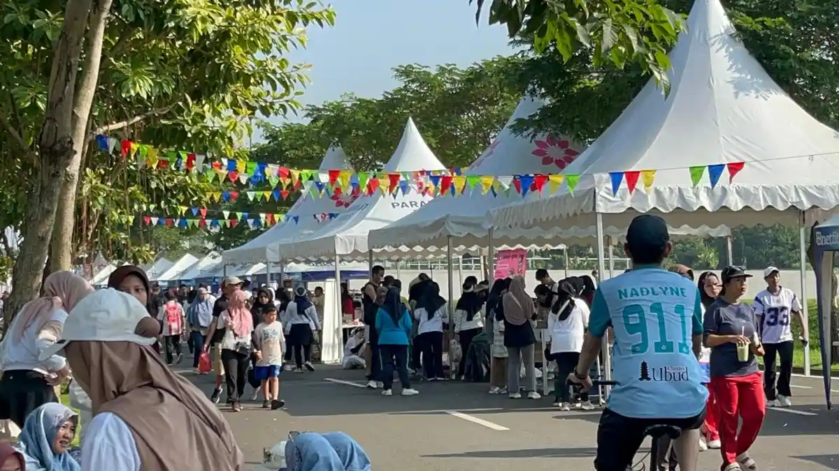 Senam Pagi hingga Bazaar UMKM, Paramount Petals Buka Fasilitas untuk Umum