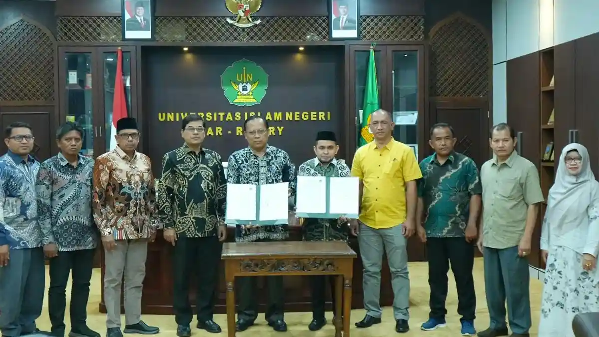 UIN Ar-Raniry dan Baitul Mal Simeulue Jalin Kerja Sama Program Satu Keluarga Satu Sarjana - Serambinews.com