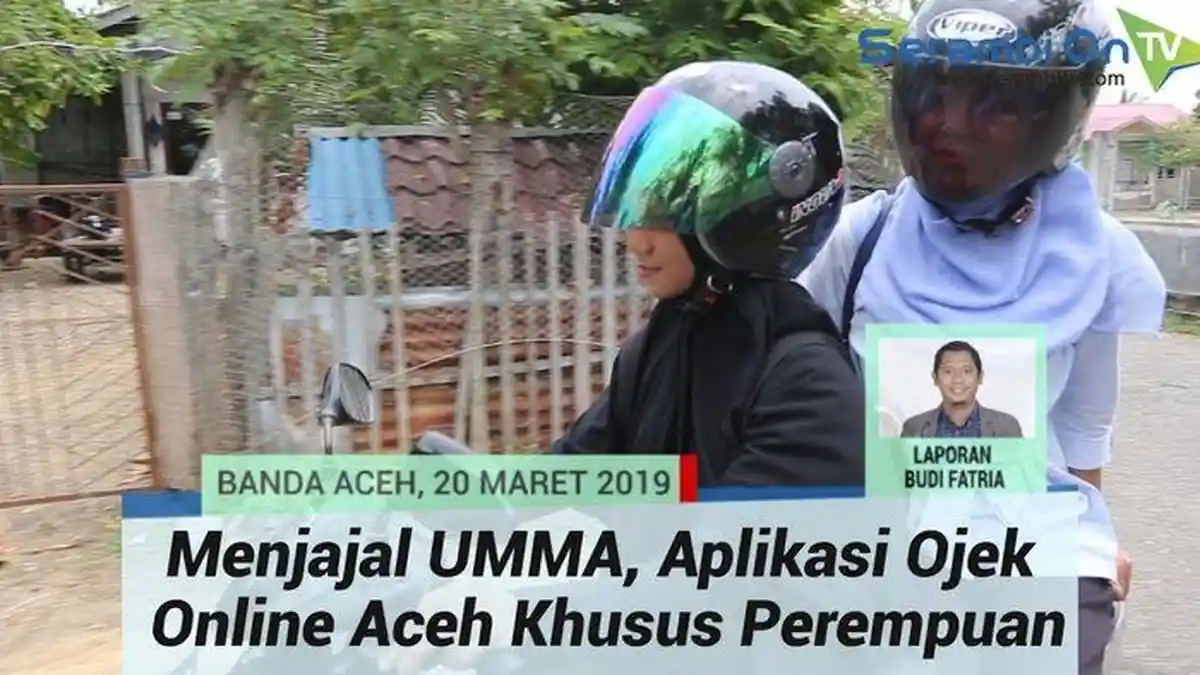 Maaf, Aplikasi Ojek Online Ini Hanya Terima Order dari Perempuan