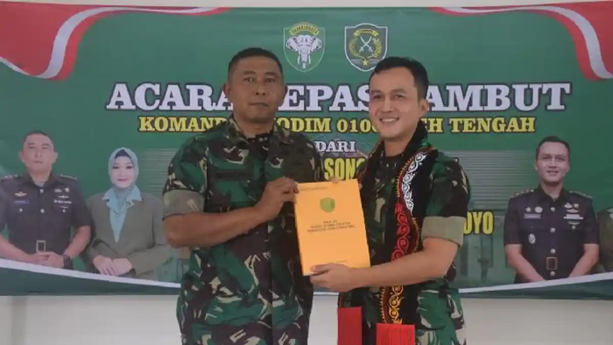 Kodim 0106 Aceh Tengah Gelar Acara Lepas Sambut Dandim