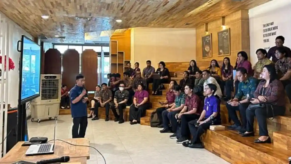 Puluhan ASN ikuti workshop data storytelling Dinas Kominfo dan Statistik Denpasar