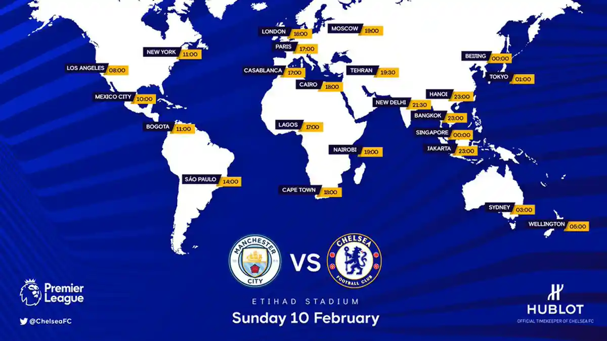 Jadwal, Statistik & Prediksi Skor Man City vs Chelsea Hari Ini Live RCTI, Main Terbuka Siapa Menang?