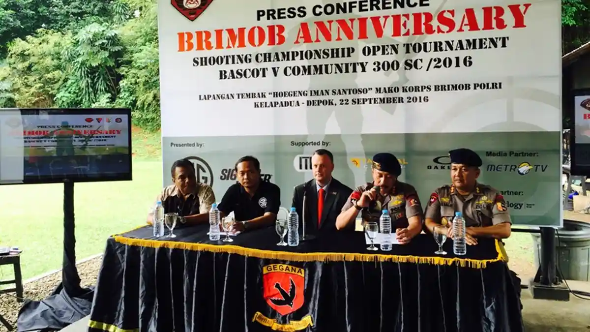 Kejurnas Menembak Brimob Polri Jaring Atlet Handal