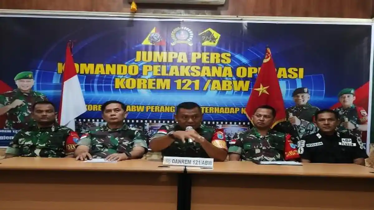 Gagalkan Penyeludupan 38ribu Pil Ekstasi, Korem 121/ABW Curigai Keterlibatan Napi Lapas