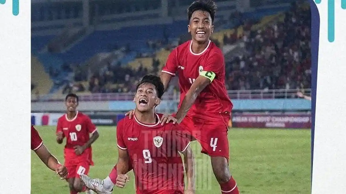 Hasil Babak I Timnas Indonesia U16 vs Singapura ASEAN Cup U16, “Pratama Arhan Junior” Ubah Skor 1-0