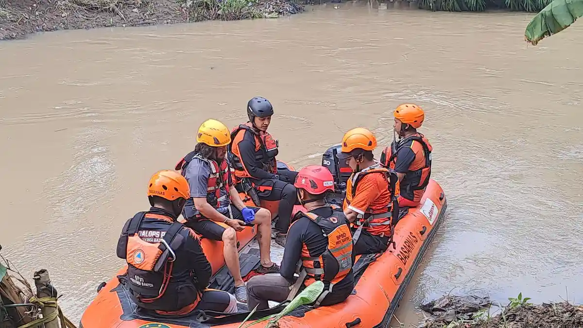 Tragis, Anak 4 Tahun Terpeleset dan Hanyut di Sungai Cibanten