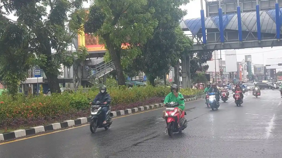 Hujan Terus Mengguyur Bogor, Waspada Pergerakan Hujan ke Wilayah Timur Bogor
