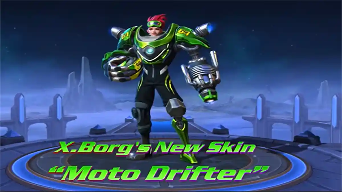 Skin Terbaru Moto Drifter untuk Hero X.Borg Mobile Legends, Ini Efek dan Tanggal Rilisnya