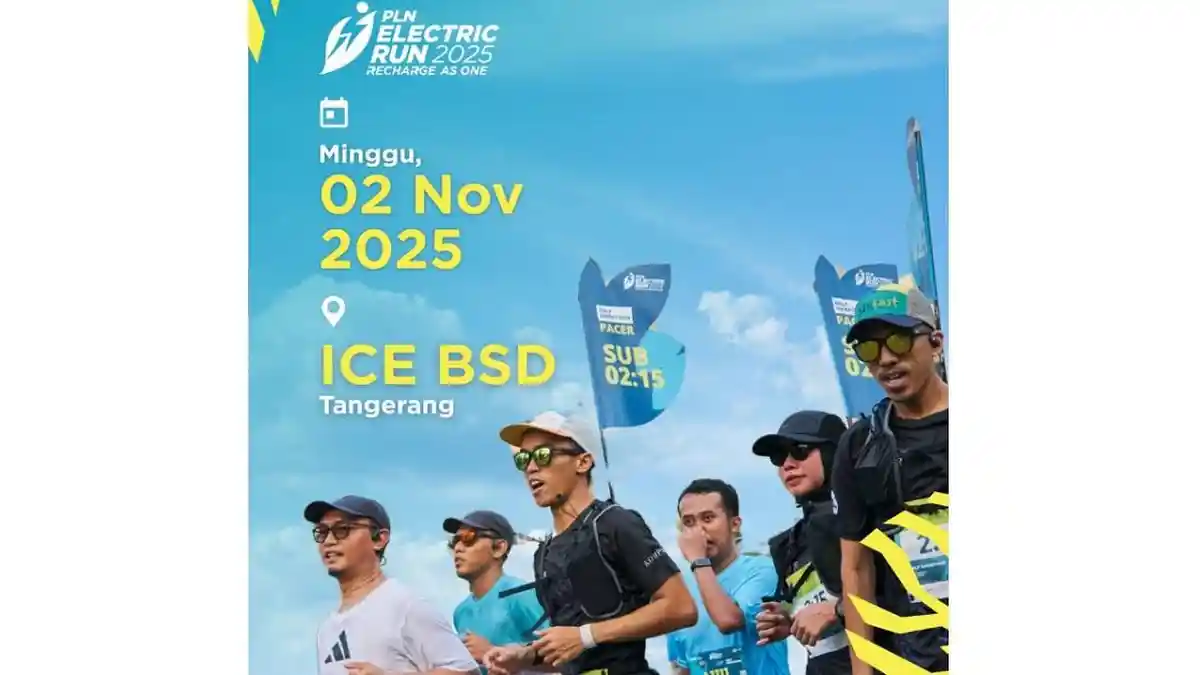 Harga Tiket PLN Electric RUN 2025, General Admission Dibuka 25 Agustus