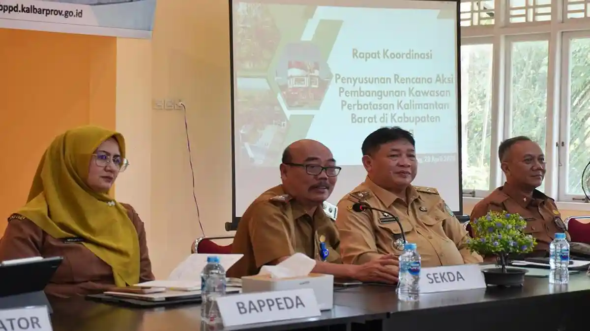 Sekda Sintang Dorong Kesiapan Data dan Penguatan Infrastruktur Kawasan Perbatasan