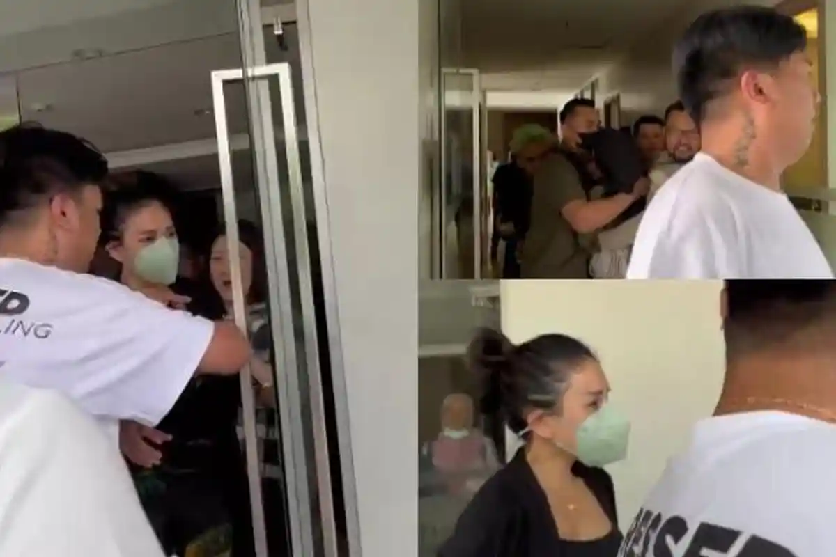 Mata Nikita Mirzani Sembab Saat Jemput Putrinya, Lolly: Wartawan Tolong 