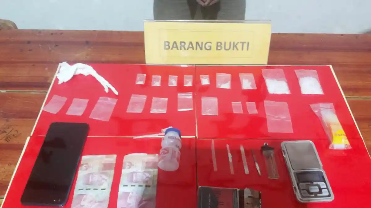 Pengedar Beserta 16 Gram Sabu Diamankan Satreskoba Polres Sarolangun